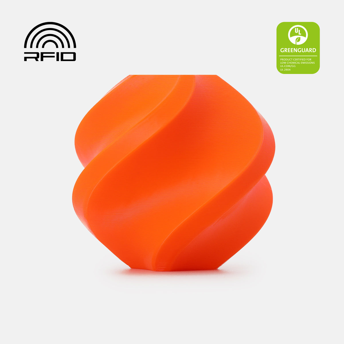 Bambu Lab: PETG Basic – Orange – 1 kg