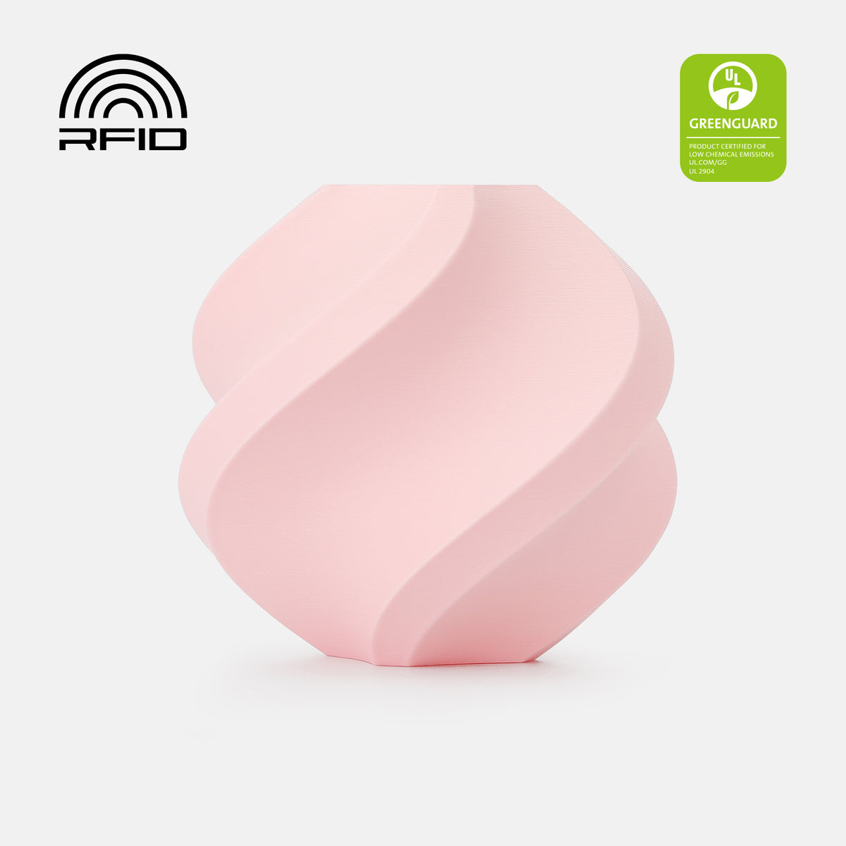 Bambu Lab: PLA Pure – Milky Pink – 1 kg