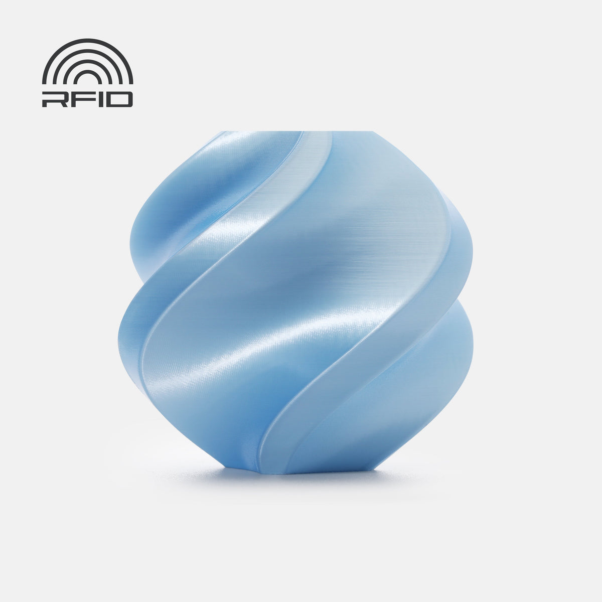 Bambu Lab: PLA Silk+ – Baby Blue – 1 kg